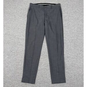 State & Liberty Dress Pants Men Size 34x30 Gray Athletic Stretch City Preppy